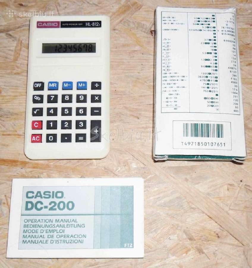 Parduodu 2 skaiciuotuvus. kaina: po 5eur