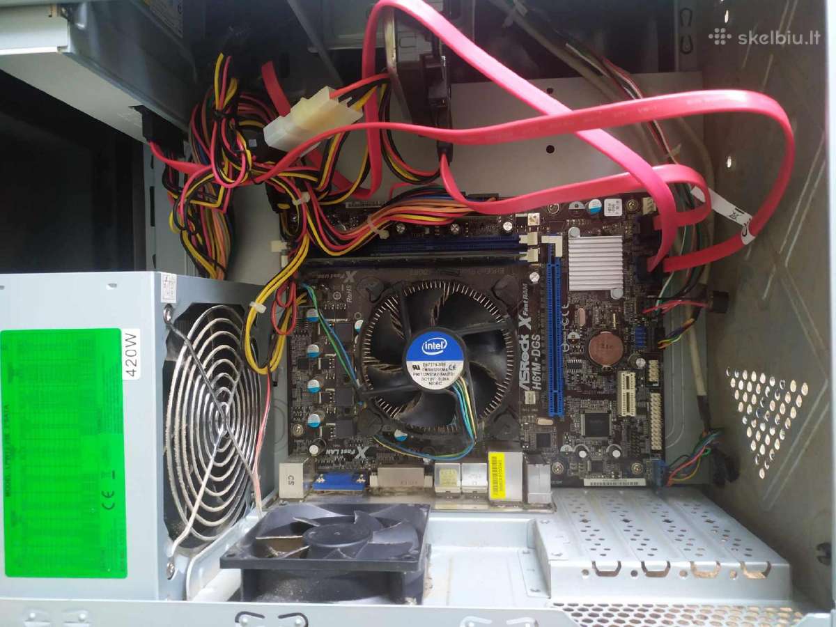 Parduodu Kompiuterio deze Asrock veikiantis! - nuotraukos Nr. 2