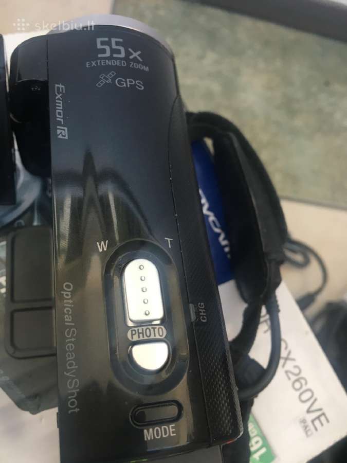 Kamera sony hdr-CX 260 ve - nuotraukos Nr. 3