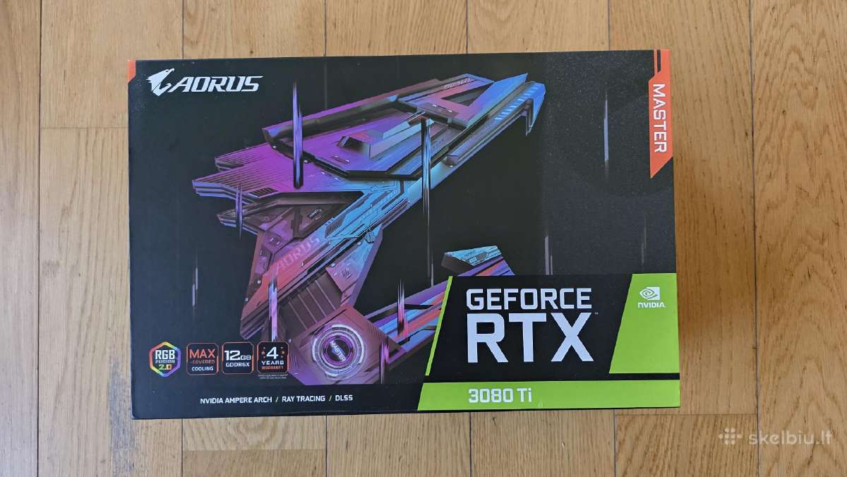 Gigabyte Aorus Geforce Rtx 3080 Ti Master 12g