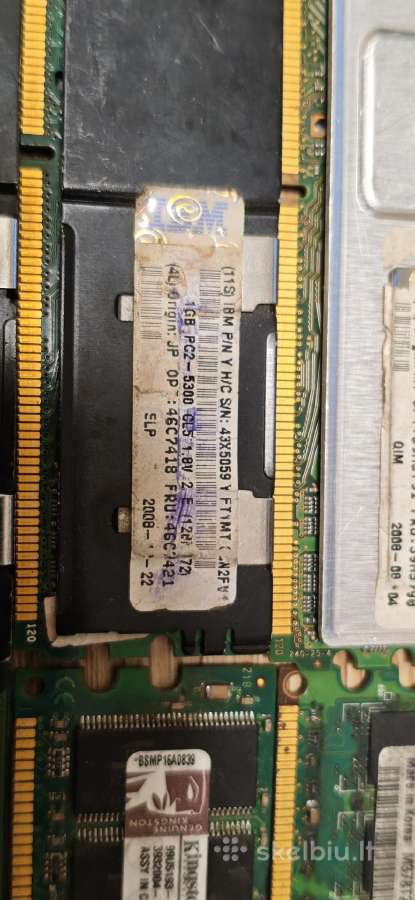 Ddr2 RAM 6 lazdelės - nuotraukos Nr. 6