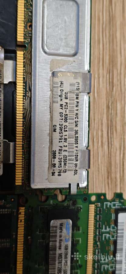 Ddr2 RAM 6 lazdelės - nuotraukos Nr. 8
