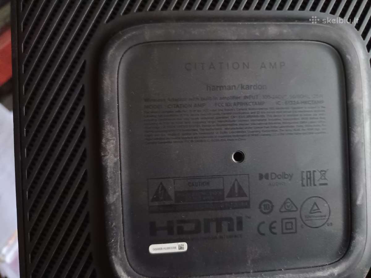 Harman Kardon Citation Amp - nuotraukos Nr. 3