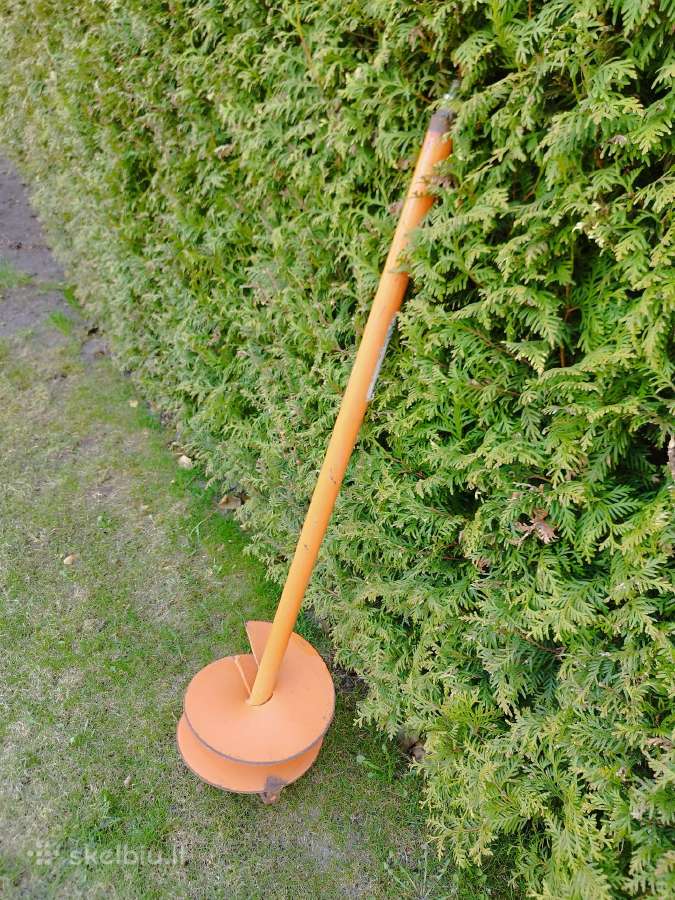 Metalinis 25 cm grąžtas skirtas žemei gręžti - nuotraukos Nr. 7