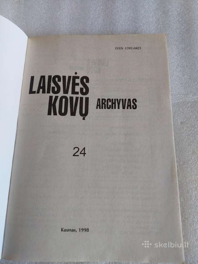 Laisvės kovų archyvas 24 - nuotraukos Nr. 2