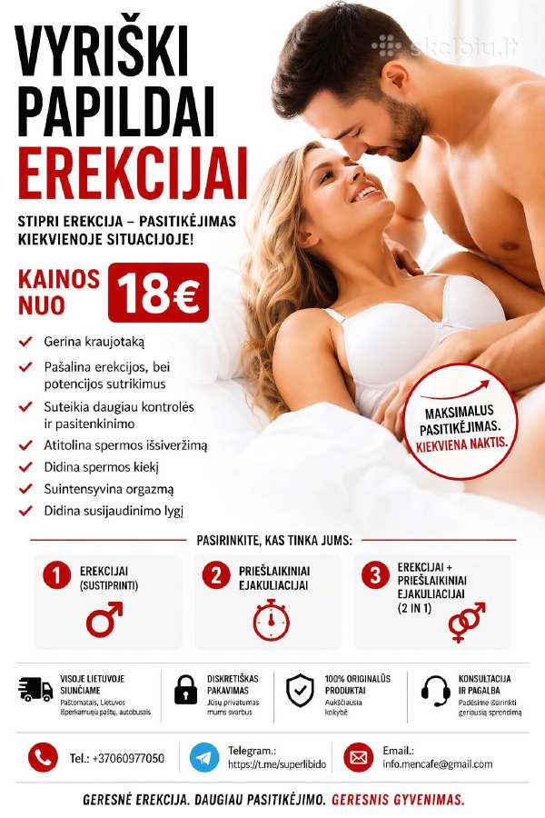 Greitas sprendimas vyrams ?