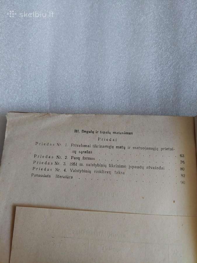 Plataus vartojimo matai ir matuojamieji prietaisai - nuotraukos Nr. 8