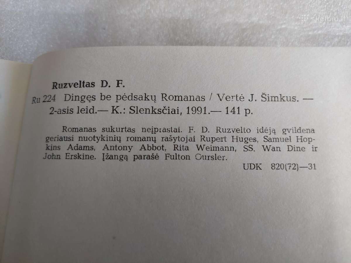 Dingęs be pėdsakų - nuotraukos Nr. 3