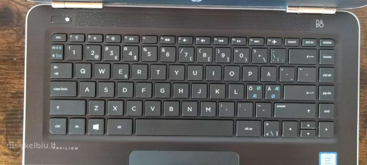 Hp Pavilion 14 i7-7500u 16gb RAM Nvidia 940mx - nuotraukos Nr. 5
