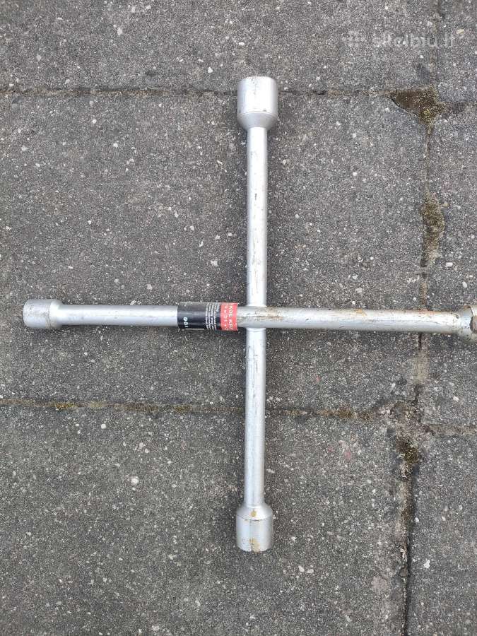 Kryžminis raktas kryžminiai raktai 1vnt, 17mm,19mm - nuotraukos Nr. 2
