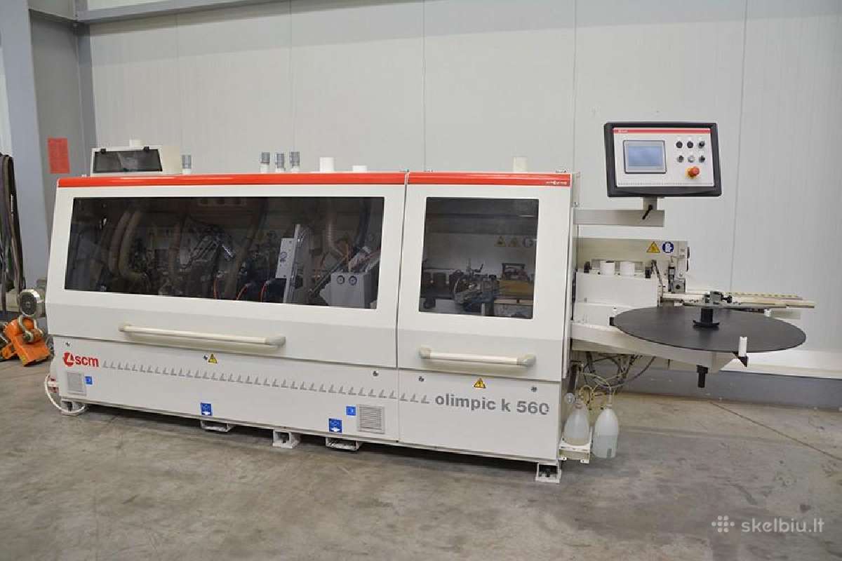 Briaunų laminavimo staklės Scm K560
