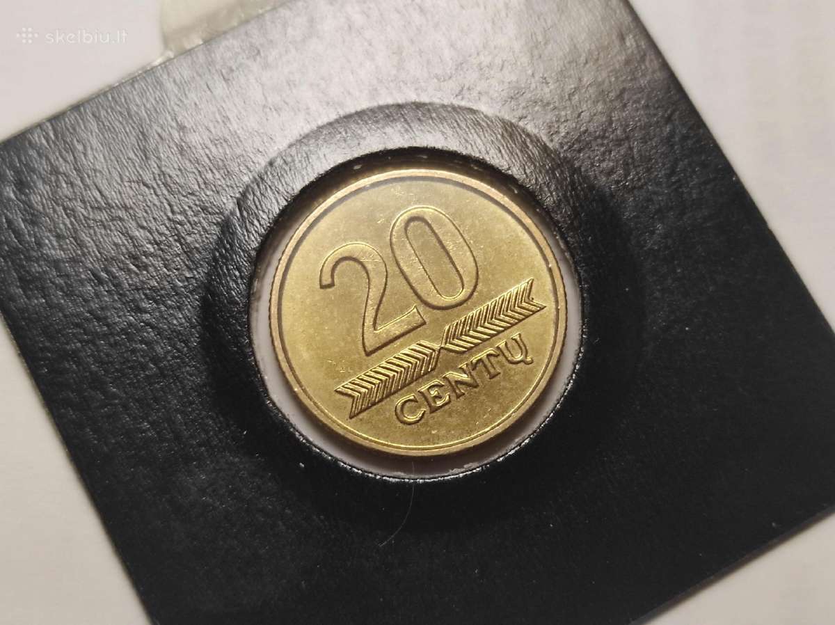 20 ir 50 centų monetos, skirtingi metai - nuotraukos Nr. 3