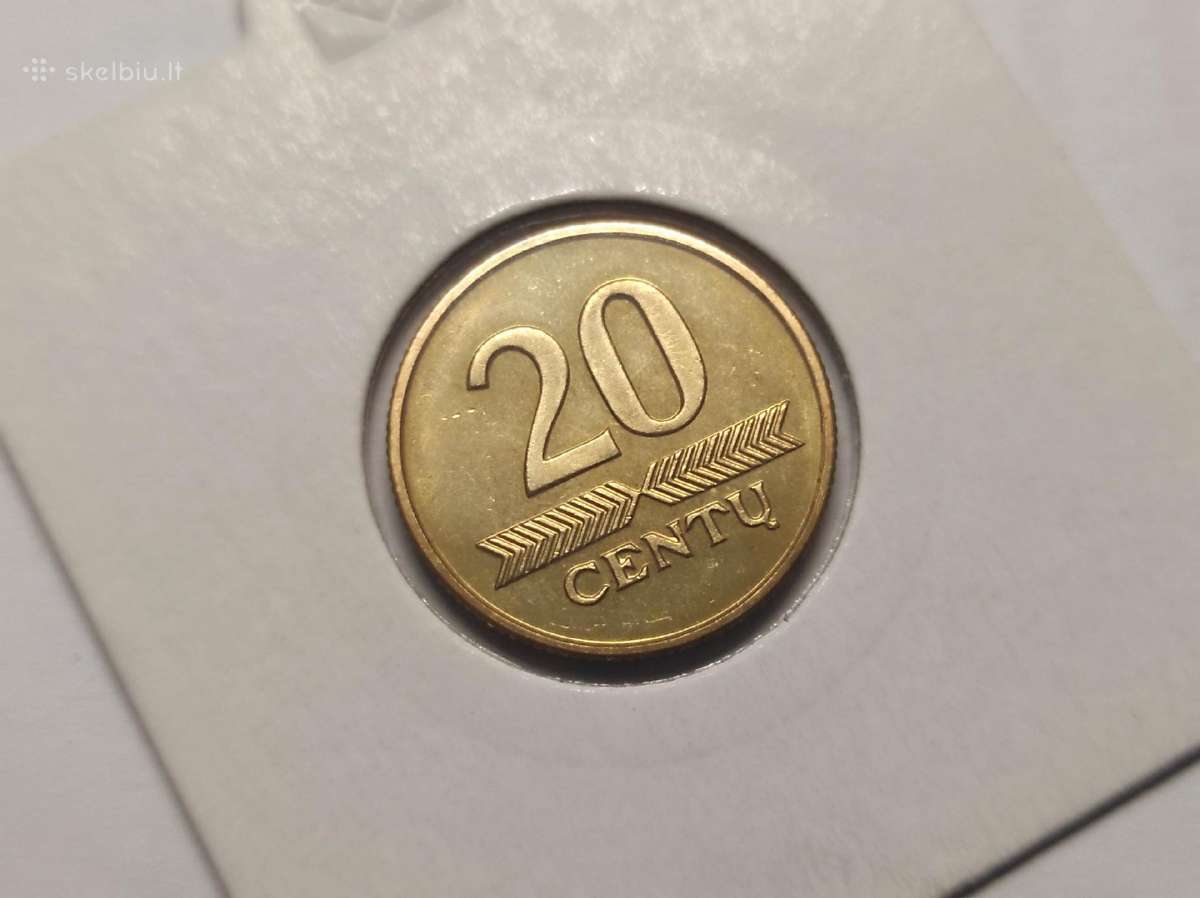 20 ir 50 centų monetos, skirtingi metai - nuotraukos Nr. 5