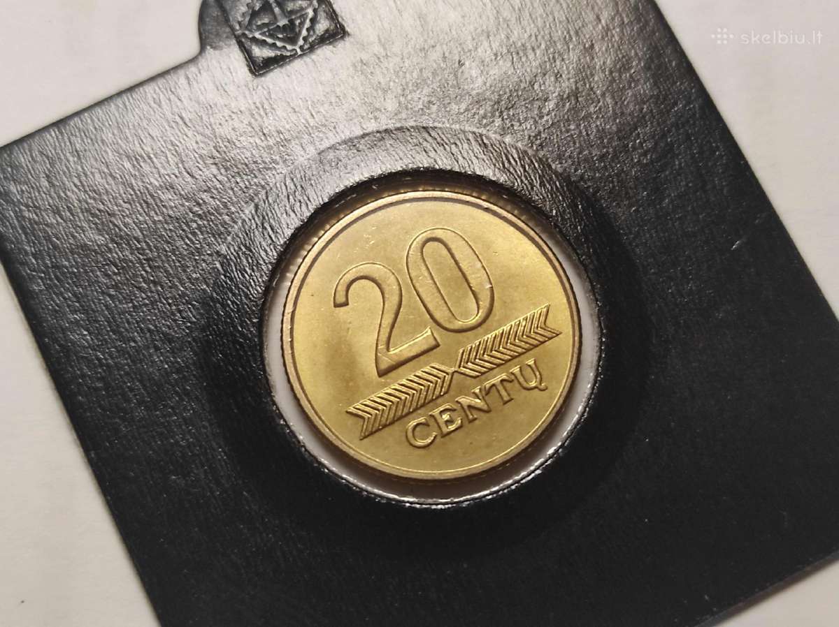 20 ir 50 centų monetos, skirtingi metai - nuotraukos Nr. 7