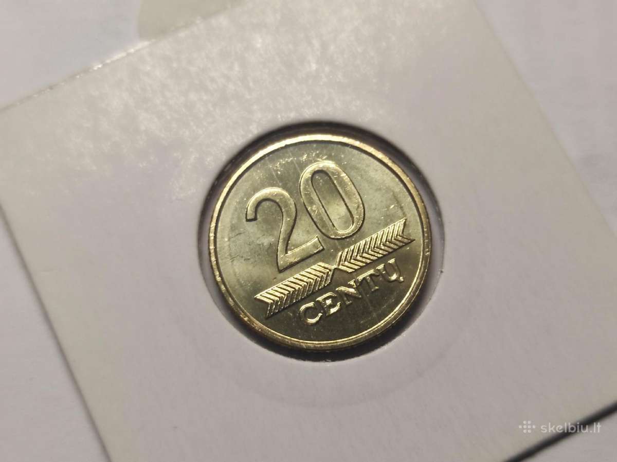 20 ir 50 centų monetos, skirtingi metai - nuotraukos Nr. 11