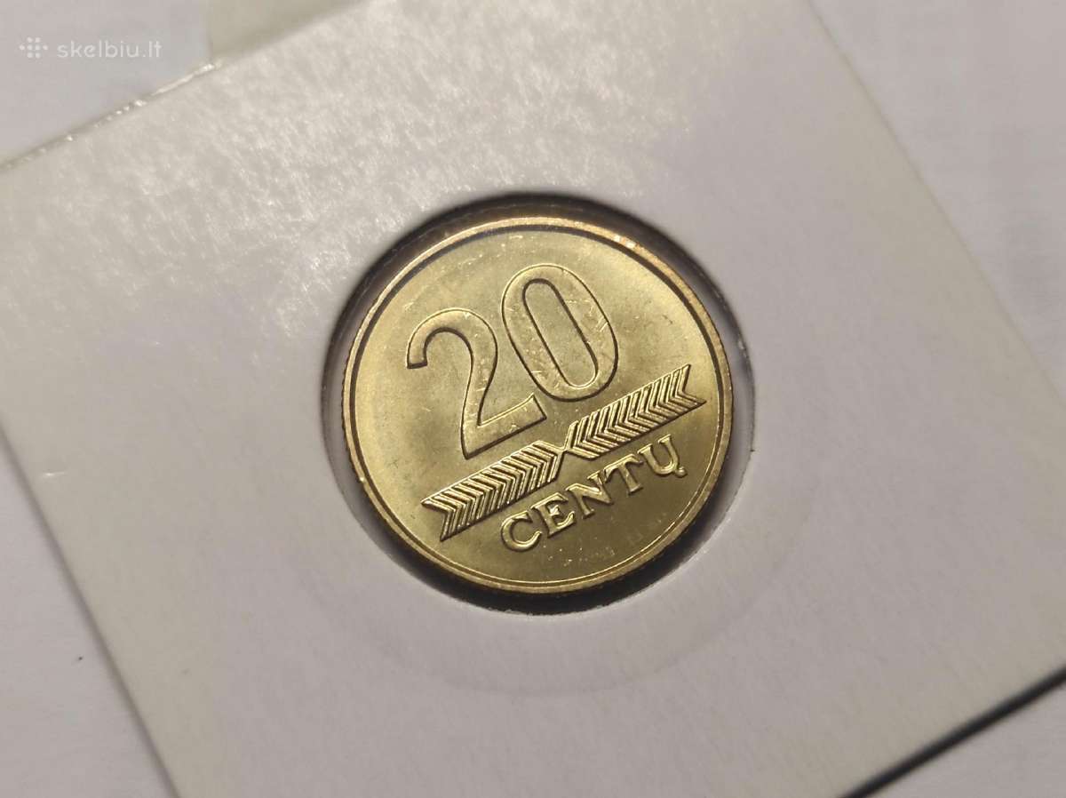 20 ir 50 centų monetos, skirtingi metai - nuotraukos Nr. 13
