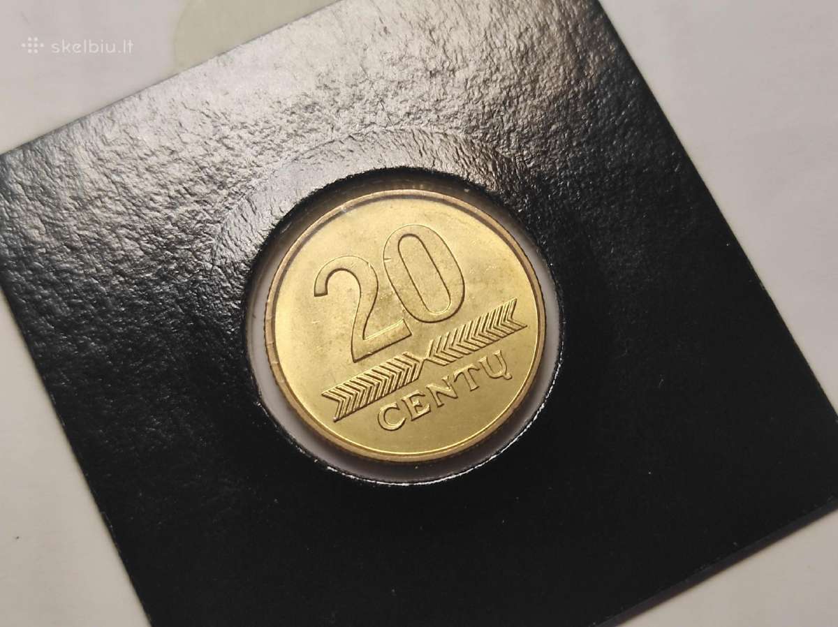 20 ir 50 centų monetos, skirtingi metai - nuotraukos Nr. 15