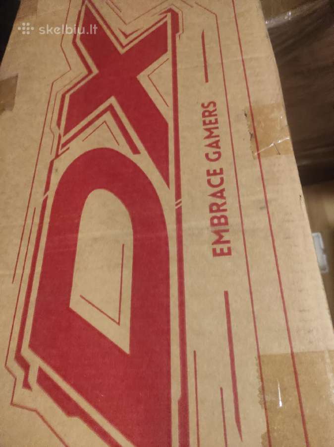 Nauja, neišpakuota žaidimų kėdė Dxracer P08-nr - nuotraukos Nr. 3