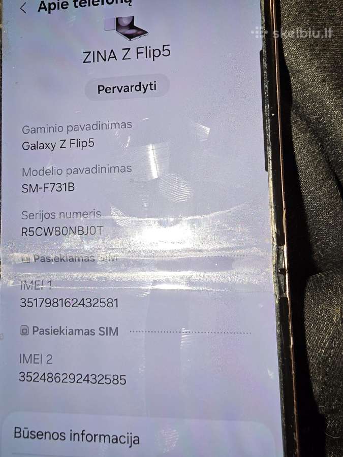 Samsung Flip 5 - nuotraukos Nr. 5
