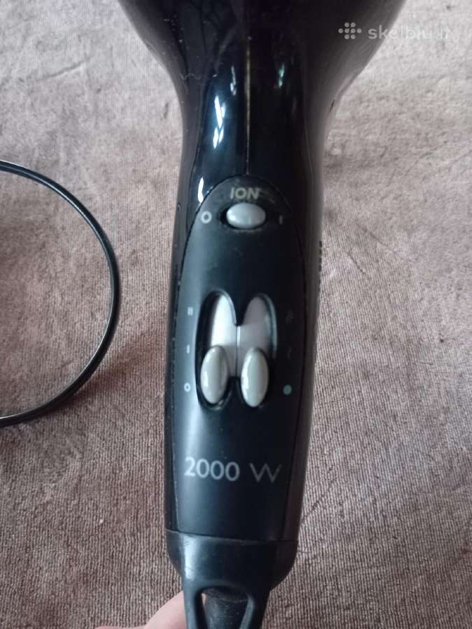 Galingas plaukų džiovintuvas Philips Ion 2000w - nuotraukos Nr. 3