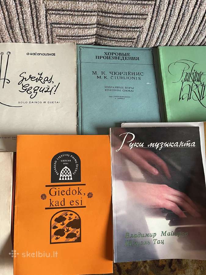 Muzikos ir vienetines knygos - nuotraukos Nr. 15