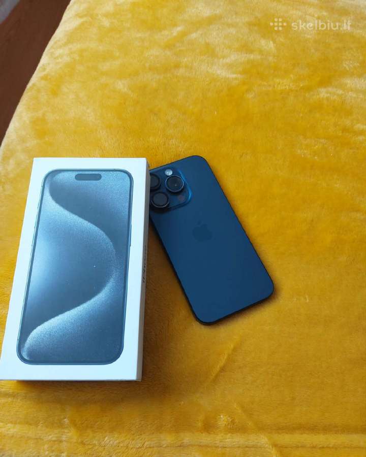Parduodu iPhone 15 pro 256gb