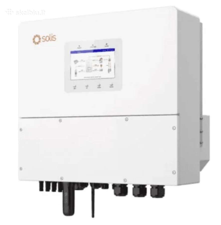 Solis S6 15kw hibridinis inverteris auksto voltazo