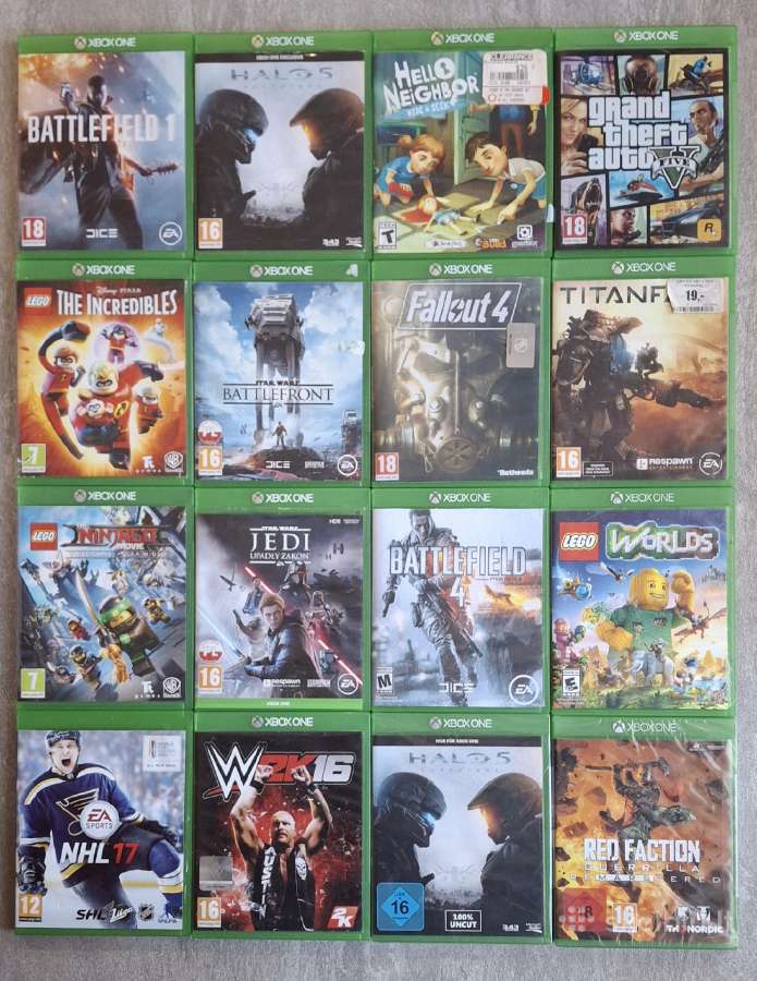 Xbox one žaidimai