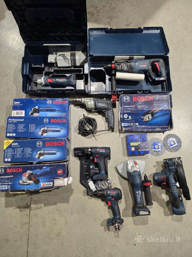 Bosch suktukai ir kita. Gsr Gsr18v-28 18