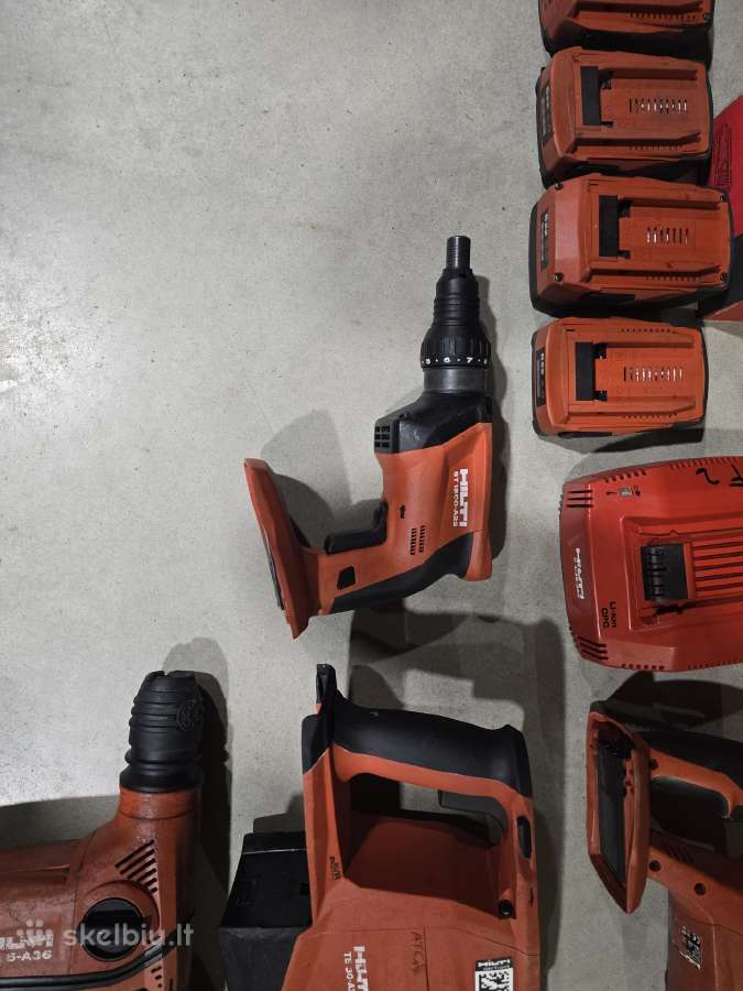 Hilti irankiai perforatoriai lazeriai ir kita - nuotraukos Nr. 34