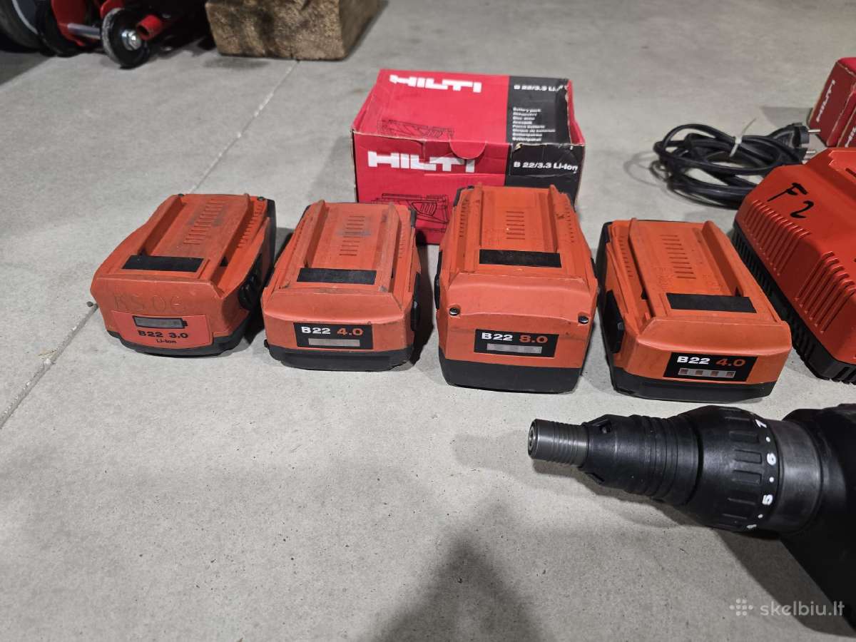 Hilti irankiai perforatoriai lazeriai ir kita - nuotraukos Nr. 35