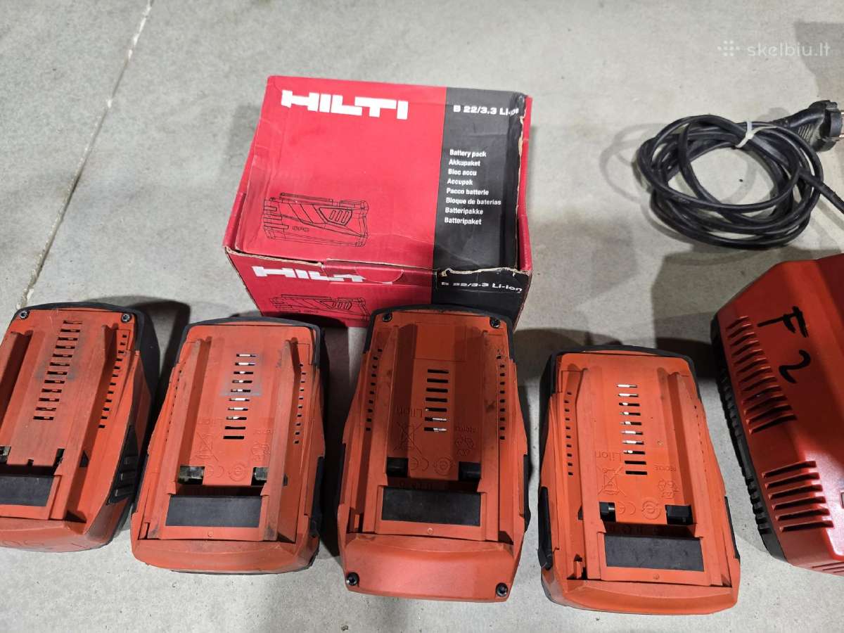 Hilti irankiai perforatoriai lazeriai ir kita - nuotraukos Nr. 36