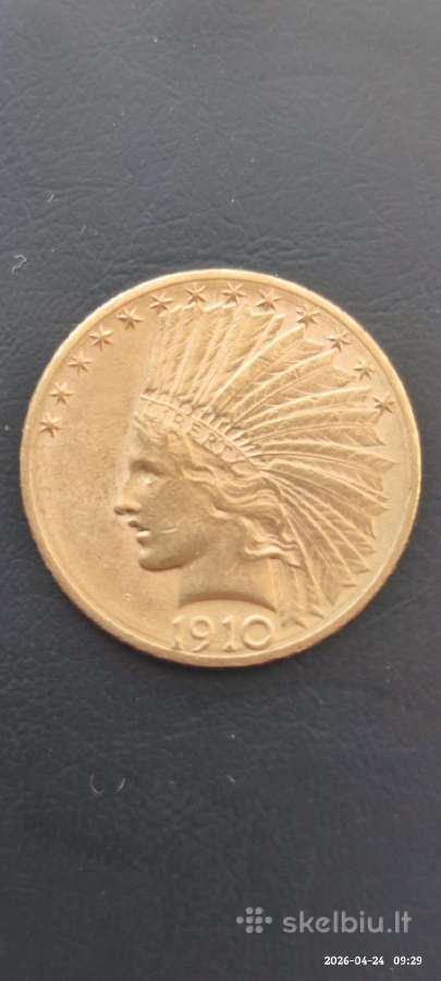 Amerikos 1911 5$, 1910 D, 1999 10 $