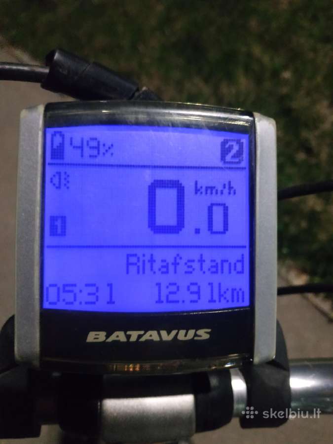 Elektrinis dviratis Batavus - nuotraukos Nr. 16