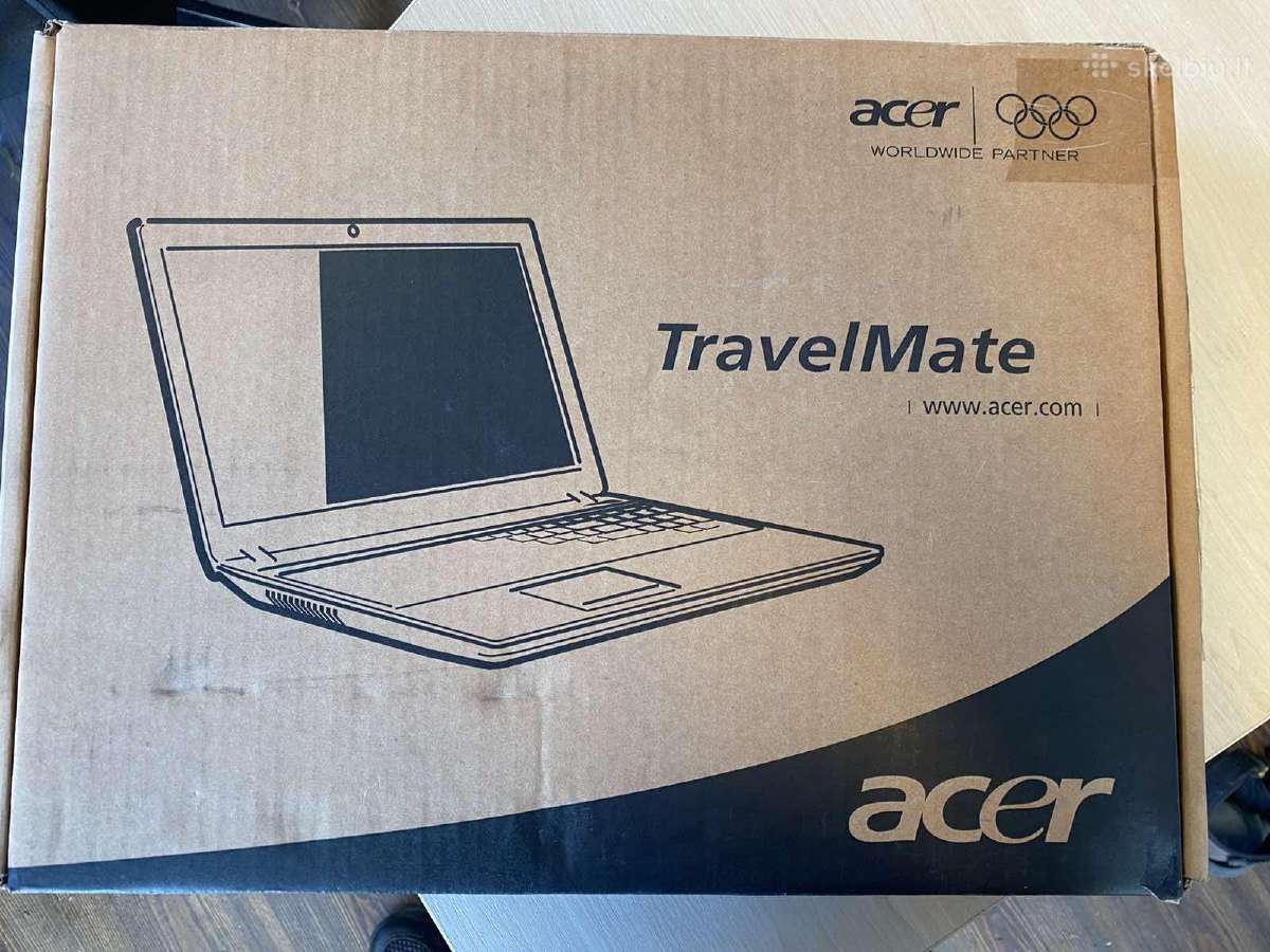 Nešiojamas kompiuteris Acer Travelmate