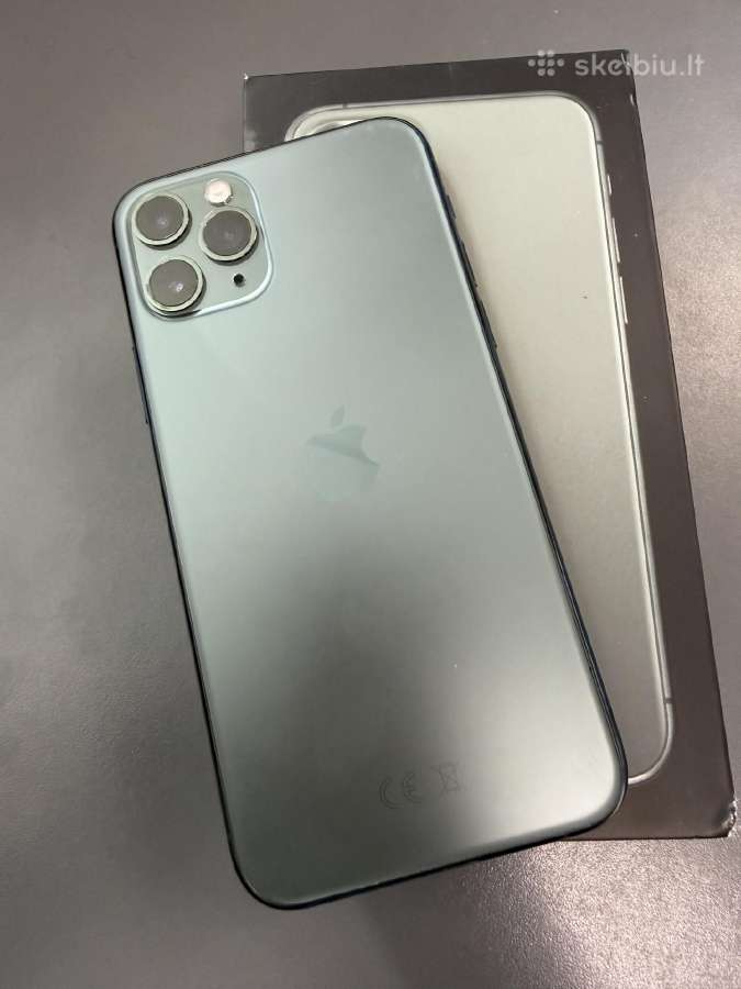 iPhone 11 pro 64gb garantija,komplektas 140 eur