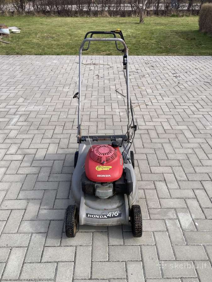 Žoliapjovė su Honda motoru - nuotraukos Nr. 4