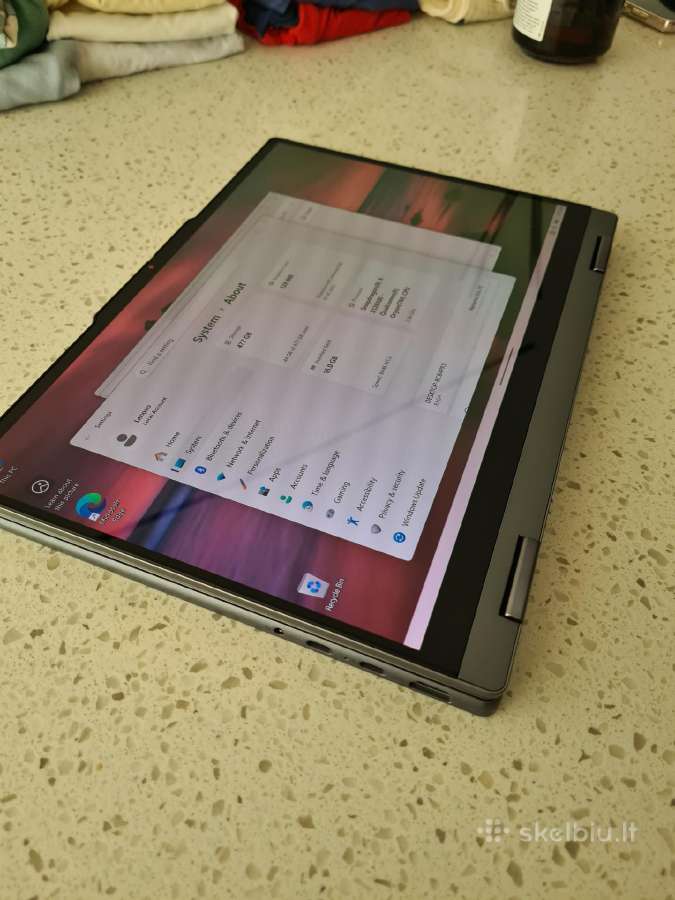 Lenovo 14 Oled touch, snapdragon x, 16gb/512gb - nuotraukos Nr. 9
