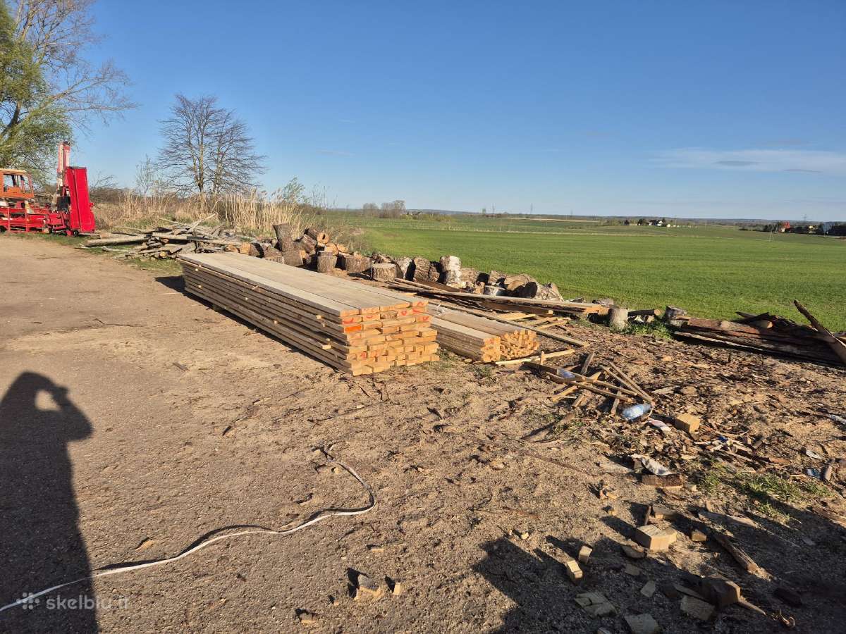 Perku statybinę medieną ir malkas