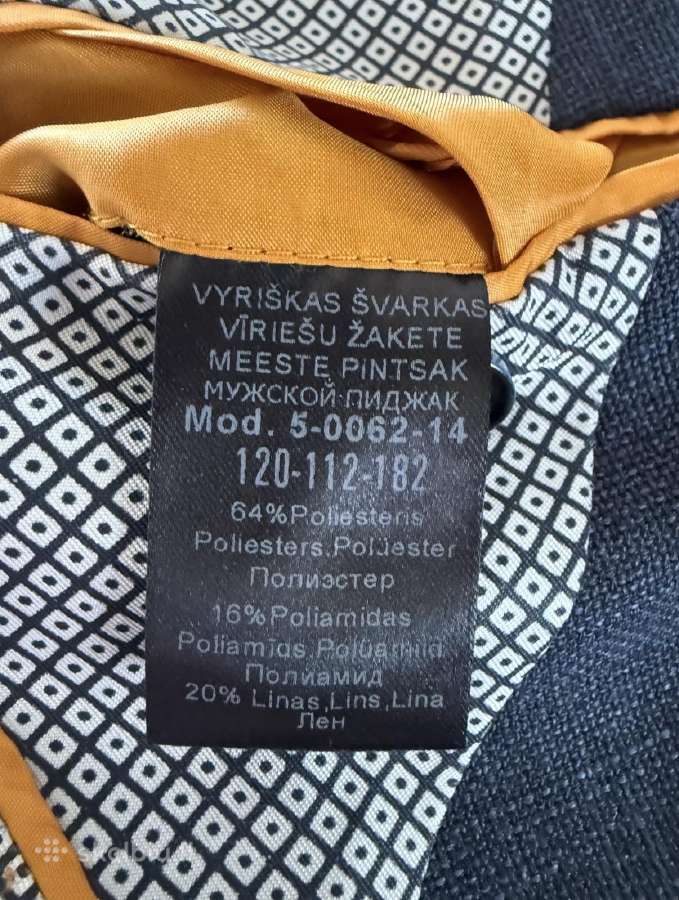 Lelija vyriškas švarkas - nuotraukos Nr. 4