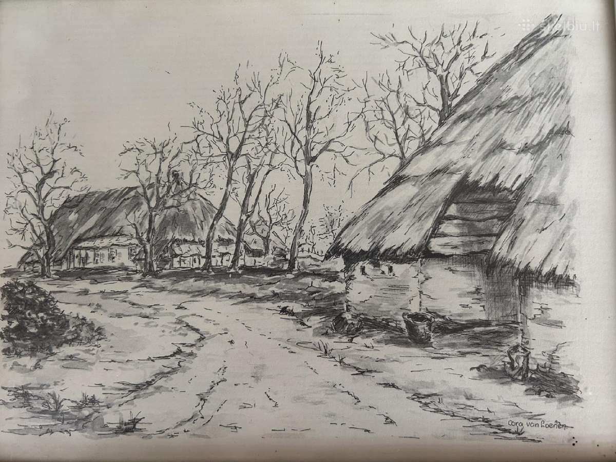 Cor van Loenen Olandu paveikslas (grafika)