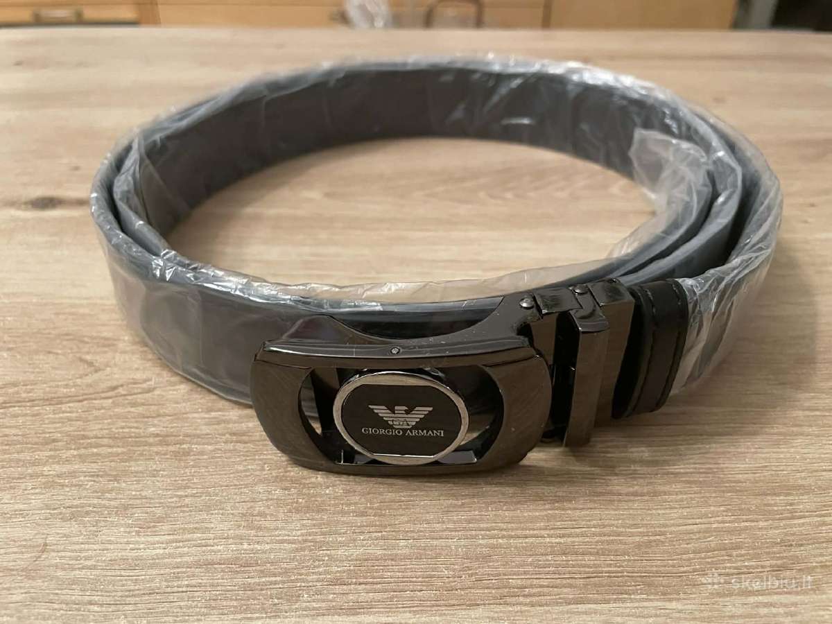 Diržai, Tommy Hilfiger, Armani, Hugo Boss, Diesel