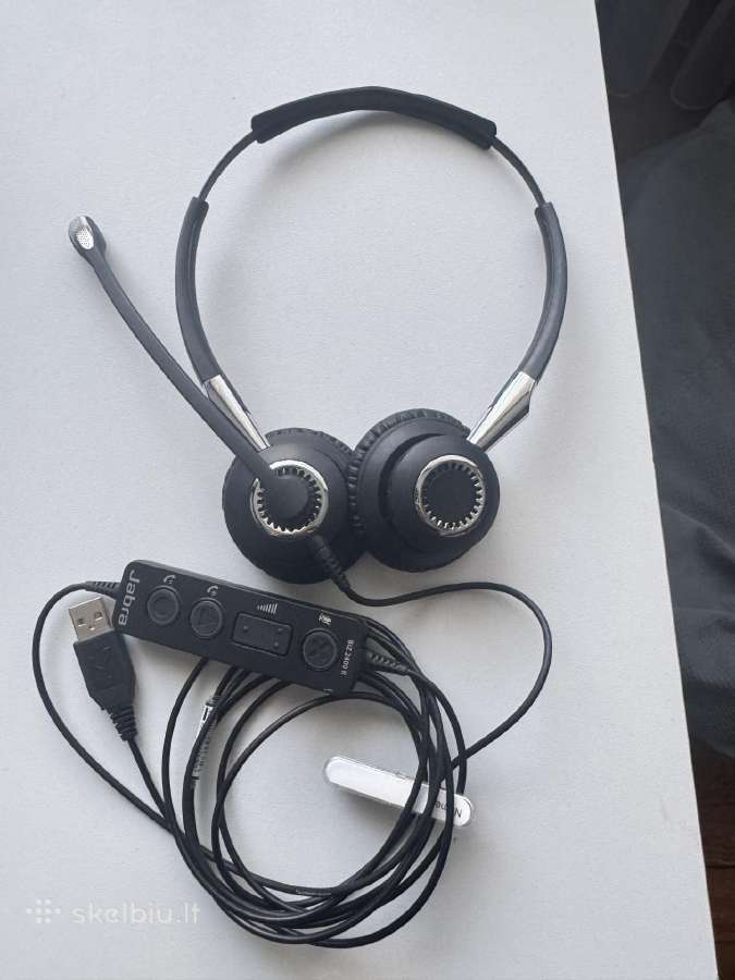 Laidinės ausinės Jabra Biz 2400 II Duo Usb - nuotraukos Nr. 2