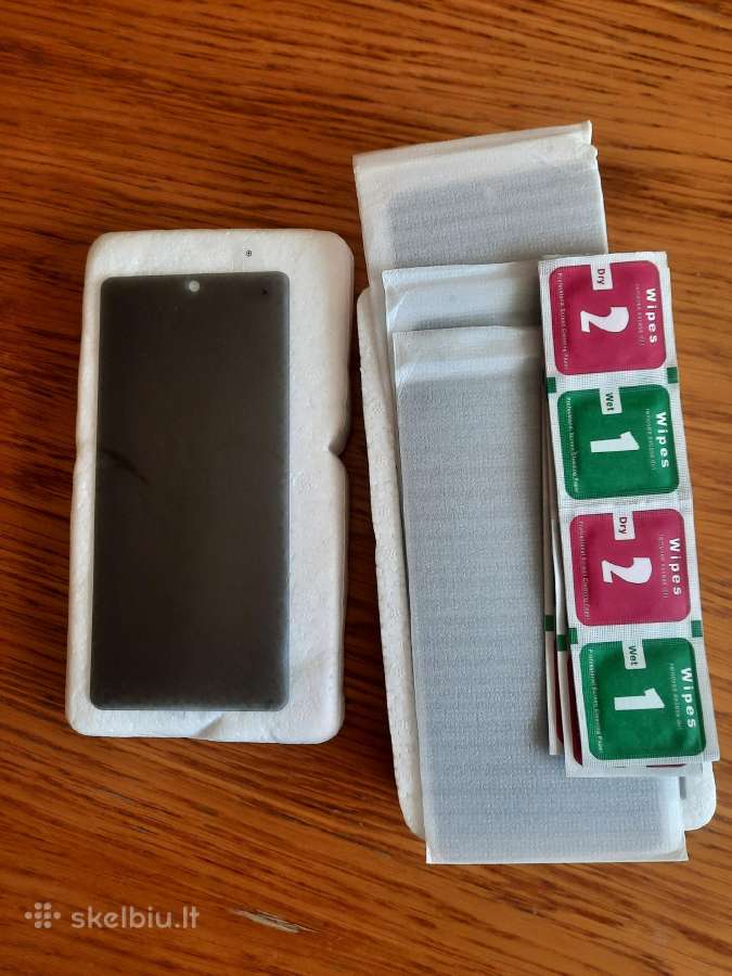 Samsung Galaxy A51 telefono ekrano,privatumo pleve