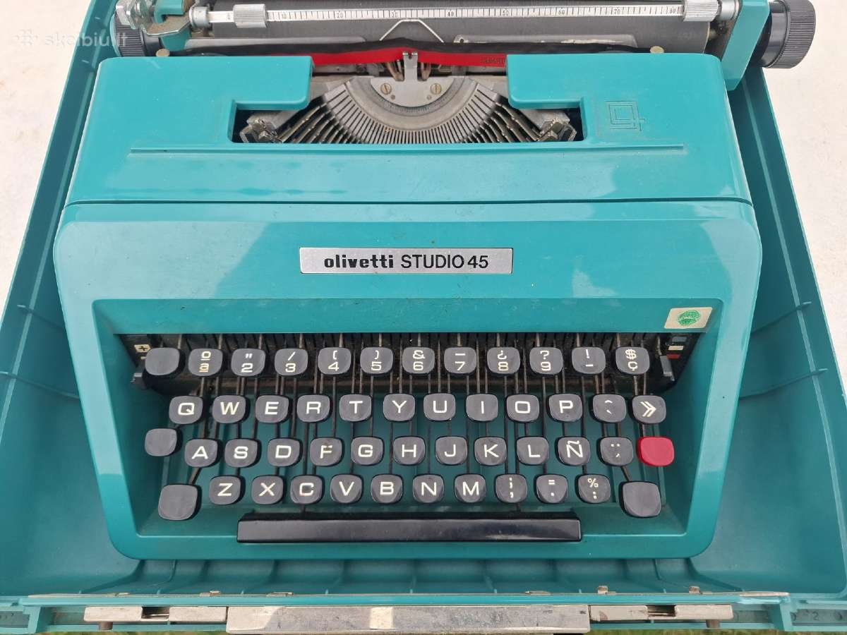 Spausdinimo masinele Olivetti Studio45.