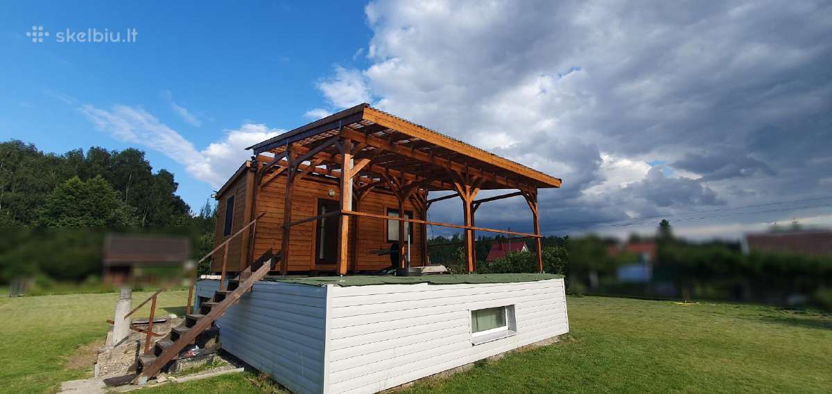 Sodo namas šalia tvenkinio su dvigubu sklypu - nuotraukos Nr. 3