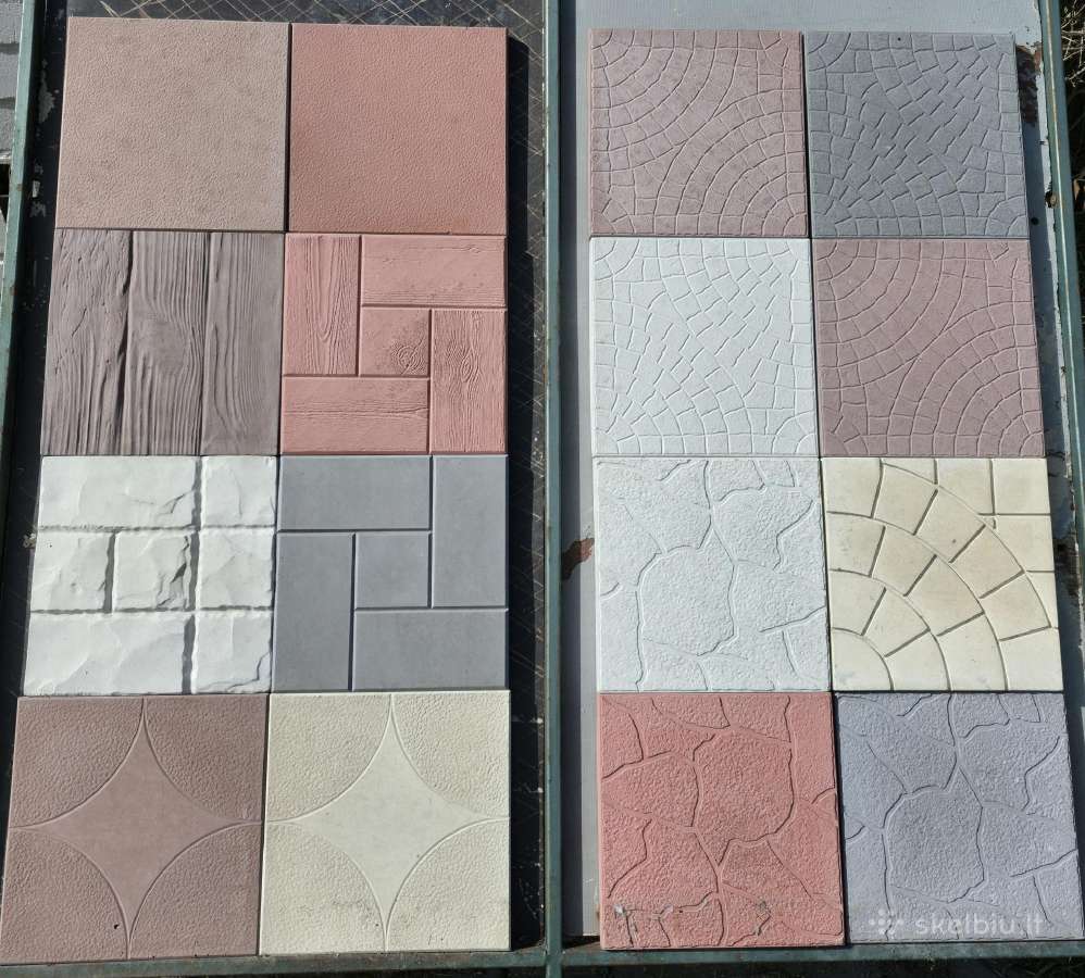 Betoninės trinkelės, lauko plytelės., Klaipėdos r. - nuotraukos Nr. 7