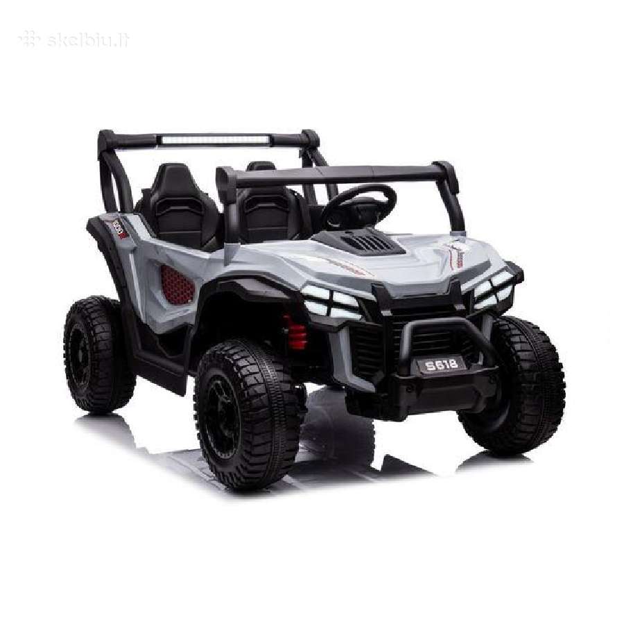 Dvivietis elektromobilis džipas S618 4x4, 24v,