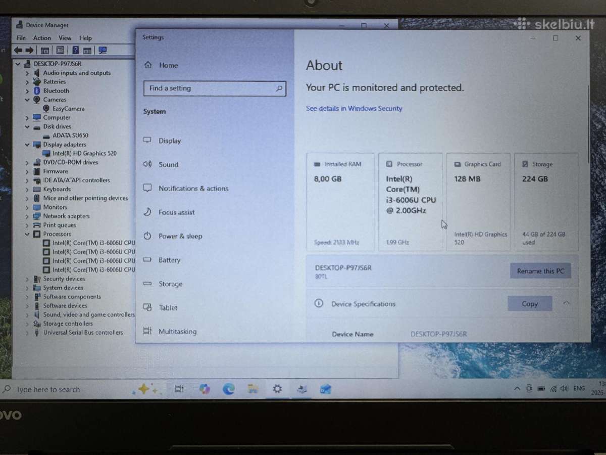 Lenovo V110 - nuotraukos Nr. 4