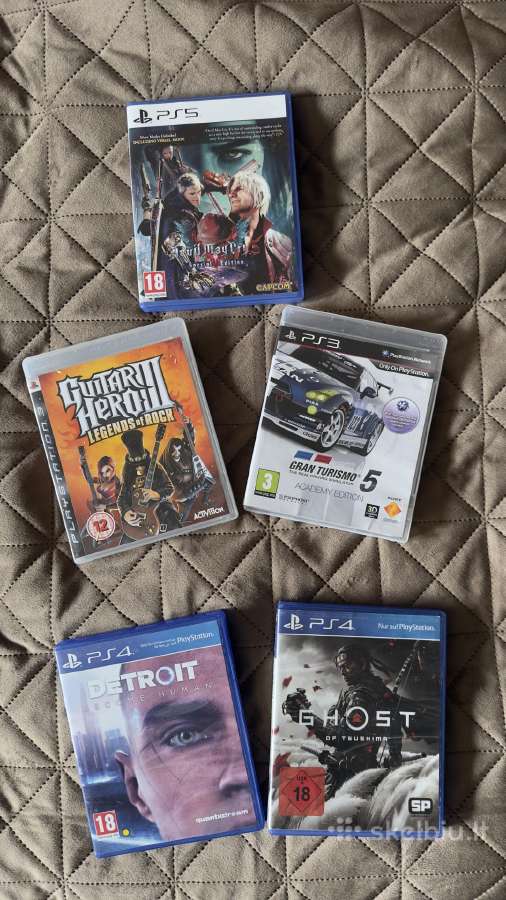 PS3/ps4/ps5 žaidimai